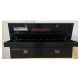 Weather Guard 72in. Saddle Truck Box, Gloss Black, Model# 127-5-04 #5864924 Msrp $1,204.00