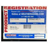 Weather Guard 72in. Saddle Truck Box, Gloss Black, Model# 127-5-04 #5864924 Msrp $1,204.00