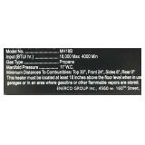 Mr Heater 18000 BTU Big Buddy Portable Propane Heater MH18B