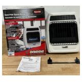 10,000 BTU Blue Flame Vent Free Natural Gas Thermostatic Wall Heater