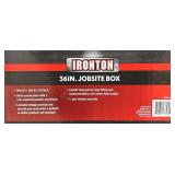 Ironton Jobsite Box, 36in. x 16in. #113848 Msrp $289.99