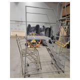 Lot of Two Rolling Safety Ladders (602654)