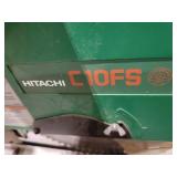 Hitachi C10FS (602689) 10" Slide Compound Saw, Untested/As Is