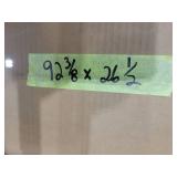 Pane of Glass (602787) 92.375" L by 26.5" W