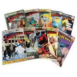 Superman - Collection of 10 DC COMICS - #279, #280, #281, #282, #283, #285, #286, #287, #288, #289