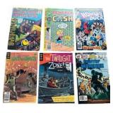 Unknown Worlds, Richie Rich, Howard The Duck, Lost in Space, The Twilight Zone & Fighting Marines Comics