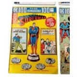 Collection of Four Superman 100 Page DC Comics #18, #272, #278, #284