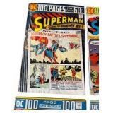 Collection of Four Superman 100 Page DC Comics #18, #272, #278, #284