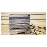 4 DVD and VHS player