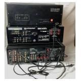 Vintage Stereo System - Sanko, Yamaha and Fisher