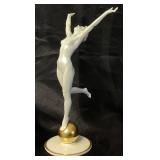 Hutschenreuther "Sun Child" Sonnenkind Porcelain Figure by Karl Tutter - Germany US Zone