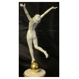 Hutschenreuther "Sun Child" Sonnenkind Porcelain Figure by Karl Tutter - Germany US Zone