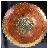Vintage Marigold and Amber Glass Bundle