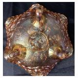 Vintage Marigold and Amber Glass Bundle