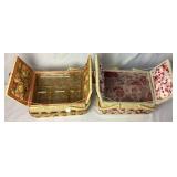 Large Classic Sewing Package with 3 Sewing Baskets and lots of notions