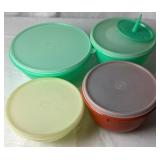 Vintage Tupperware Collection of Various Styles and Sizes