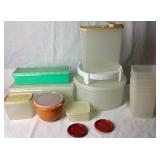 Vintage Tupperware Collection of Various Styles and Sizes