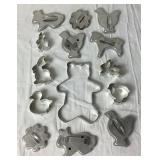 Latge Assortment of Vintage Cookie Cutters