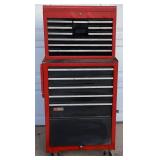 Sears Craftsman Rolling 2 Piece Tool Chest