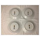 Vintage Schumann Arzberg "Wild Rose" China Set and Mitterteich Bavaria 3 Part Relish Dish