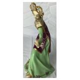 Vintage Balinese Temple Dancer Porcelain Figurine by Kathi Urbach