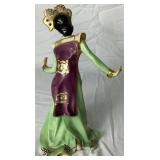 Vintage Balinese Temple Dancer Porcelain Figurine by Kathi Urbach