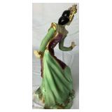 Vintage Balinese Temple Dancer Porcelain Figurine by Kathi Urbach