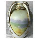 Antique Hand Painted Nippon Porcelain Vase Era 1891-1921