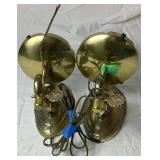 Set of 2 Vintage Budweiser Wall Sconces