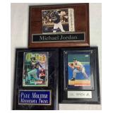 Collection of Baseball Trading Cards and Baseball Memorabilia