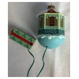 Holiday Musical and Figurine Bundle with 14" Plush Santa and Mrs. Claus and Howard Miller Carols of Christmas II Clock