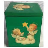 Holiday Musical and Figurine Bundle with 14" Plush Santa and Mrs. Claus and Howard Miller Carols of Christmas II Clock