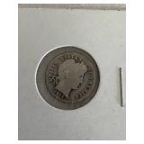 American Coins - Barber Dimes, Liberty Head Nickel and Encased Wheat Penny