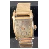 Vintage Hamilton Mens Wristwatch 10KT Gold Filled with JB Champion watch Band