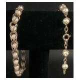 Faux Pearl Jewelry Bundle of Necklaces, Bracelet and Brooch