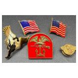 Military Commerative Coins, Medals and Coins and more