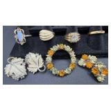 Vintage Jewelry Collection - Necklaces Bracelets and Rings