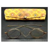Antique 14KT Gold Reading Glasses