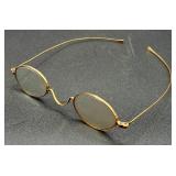 Antique 14KT Gold Reading Glasses