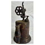 Vintage Mechanics Oil Can & Blow Torch Bundle