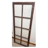 Vintage 8 Pane and 4 Pane Windows