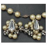 Vintage Glitz and Glam Necklaces, Earrings and Pins