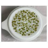 Vintage Pyrex Verde Green Ovenware 473, 474, & 475 with Lids