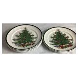 Spode "Christmas Tree" and Cuthbertson Original Christmas Tree  Festive Holiday Stoneware Sets