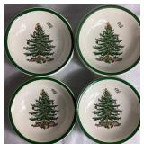 Spode "Christmas Tree" and Cuthbertson Original Christmas Tree  Festive Holiday Stoneware Sets