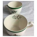Spode "Christmas Tree" and Cuthbertson Original Christmas Tree  Festive Holiday Stoneware Sets