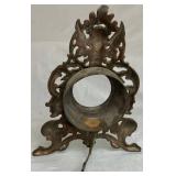 Antique Cast Iron Mantle Clock Frame