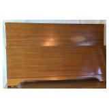 MCM 9 Drawer Dresser with Mirror and Matching Full Headboard & Footboard