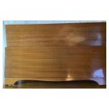 MCM 9 Drawer Dresser with Mirror and Matching Full Headboard & Footboard