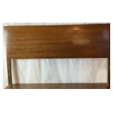 MCM 9 Drawer Dresser with Mirror and Matching Full Headboard & Footboard